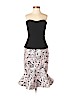 Mary Katrantzou 100% Polyester Black Cocktail Dress Size 4 - photo 1