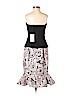 Mary Katrantzou 100% Polyester Black Cocktail Dress Size 4 - photo 2