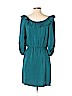 Amanda Uprichard 100% Silk Teal Casual Dress Size S - photo 2