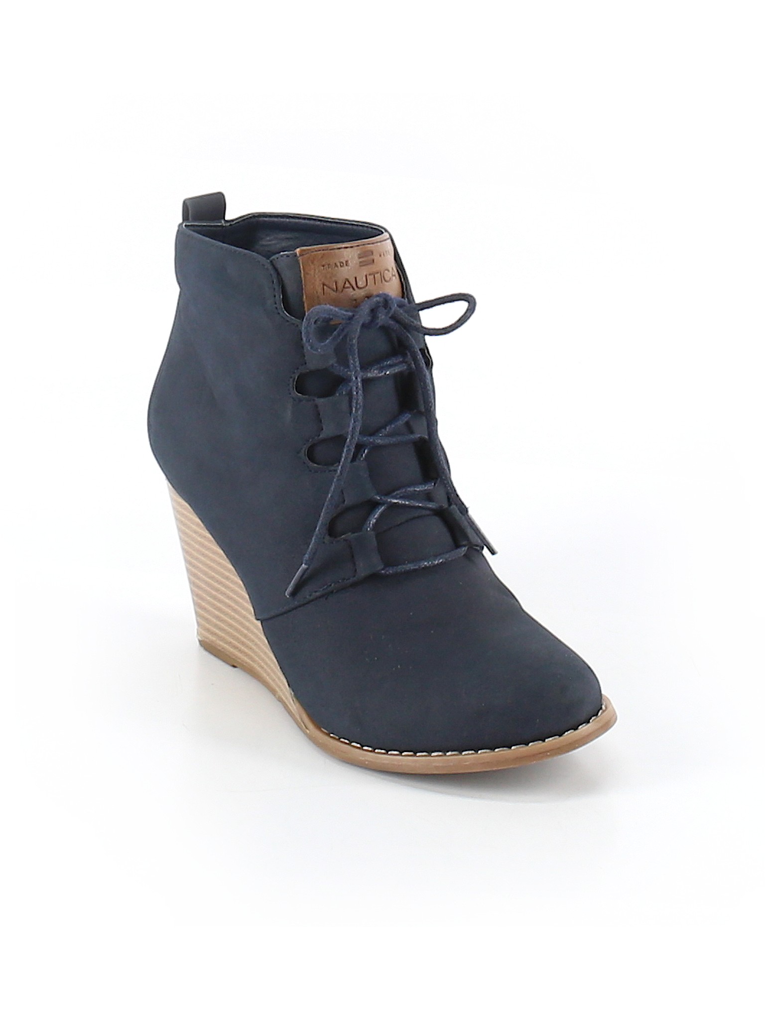 Nautica hot sale wedge boots