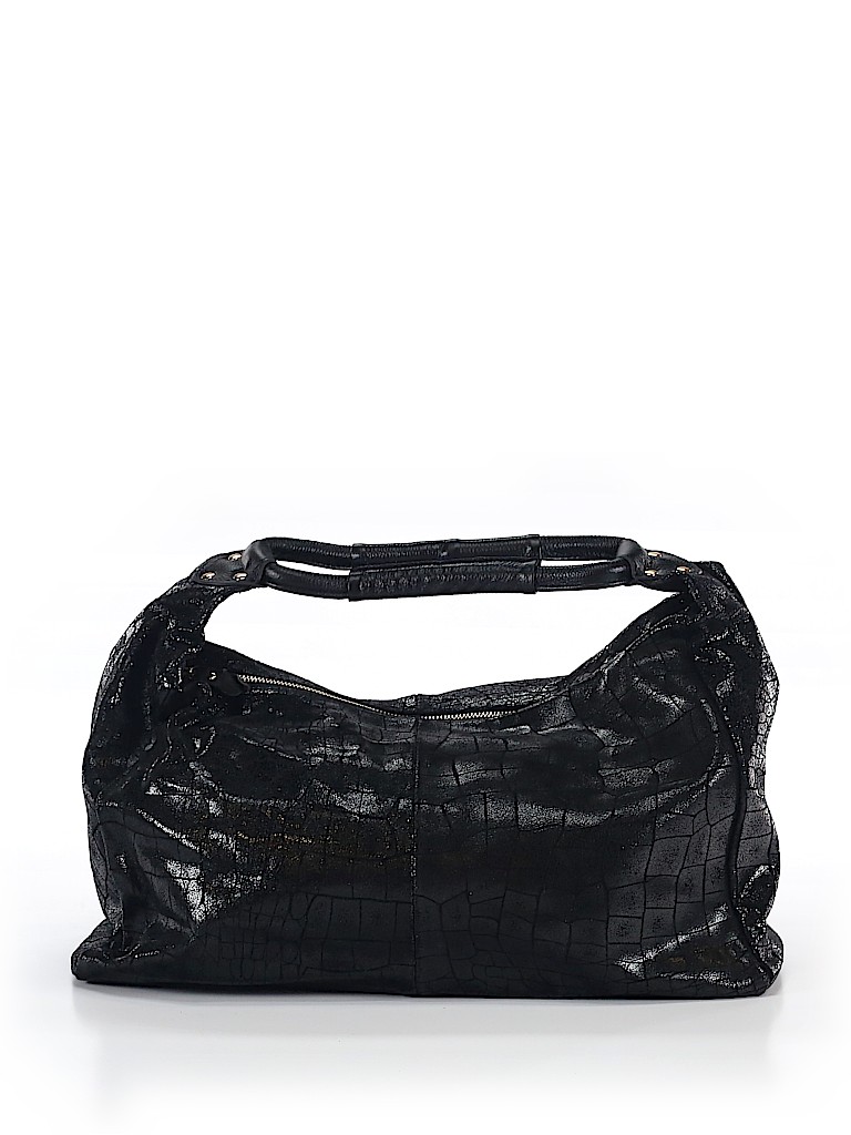Lola Bernard 100 Leather Solid Black Hobo One Size 69 Pin It Lola Bernard Women Leather Hobo One Size