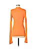 James Perse 100% Tencel Orange Long Sleeve Top Size Med (2) - photo 2