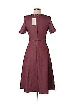 cos burgundy dress