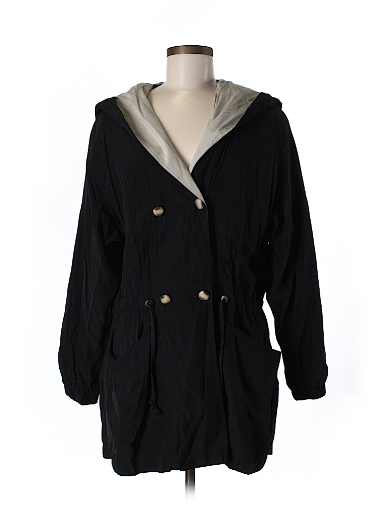 Izzi Outerwear Dark Blue Gray Jacket Size M - 63% off | ThredUp