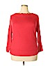 Lucky Brand Red Long Sleeve Top Size 1X - photo 1