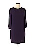 Zara 100% Polyester Dark Purple Casual Dress Size M - photo 1