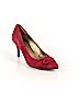 Circa Joan & David Burgundy Heels Size 8 - photo 1