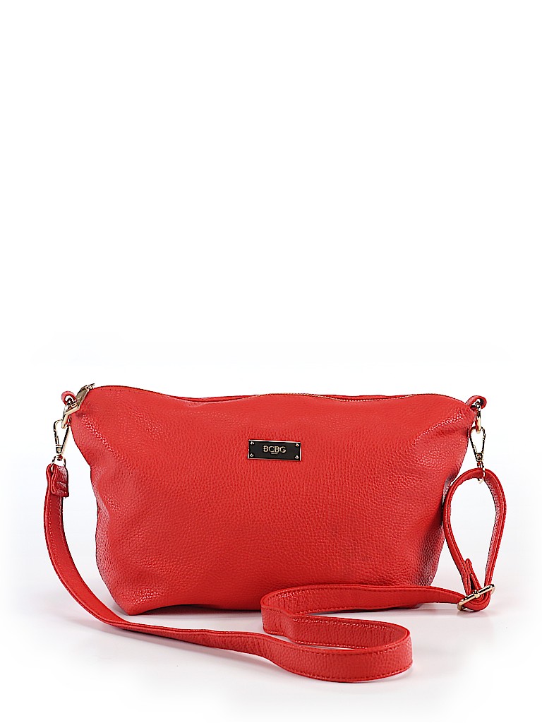 Bcbg Paris Solid Red Crossbody Bag One Size 63 Off Thredup Pin It Bcbg Paris Women Crossbody Bag One Size