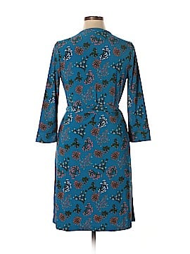 Remade Floral 3/4 Sleeve Wrap Dress (view 2)
