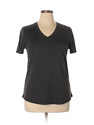 Remade Classic Off-Black Pocket T-shirt (view 1)