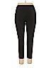 Anaelle Solid Black Casual Black Legging with Back Pocket Size 1X - 2X (Plus) - photo 2