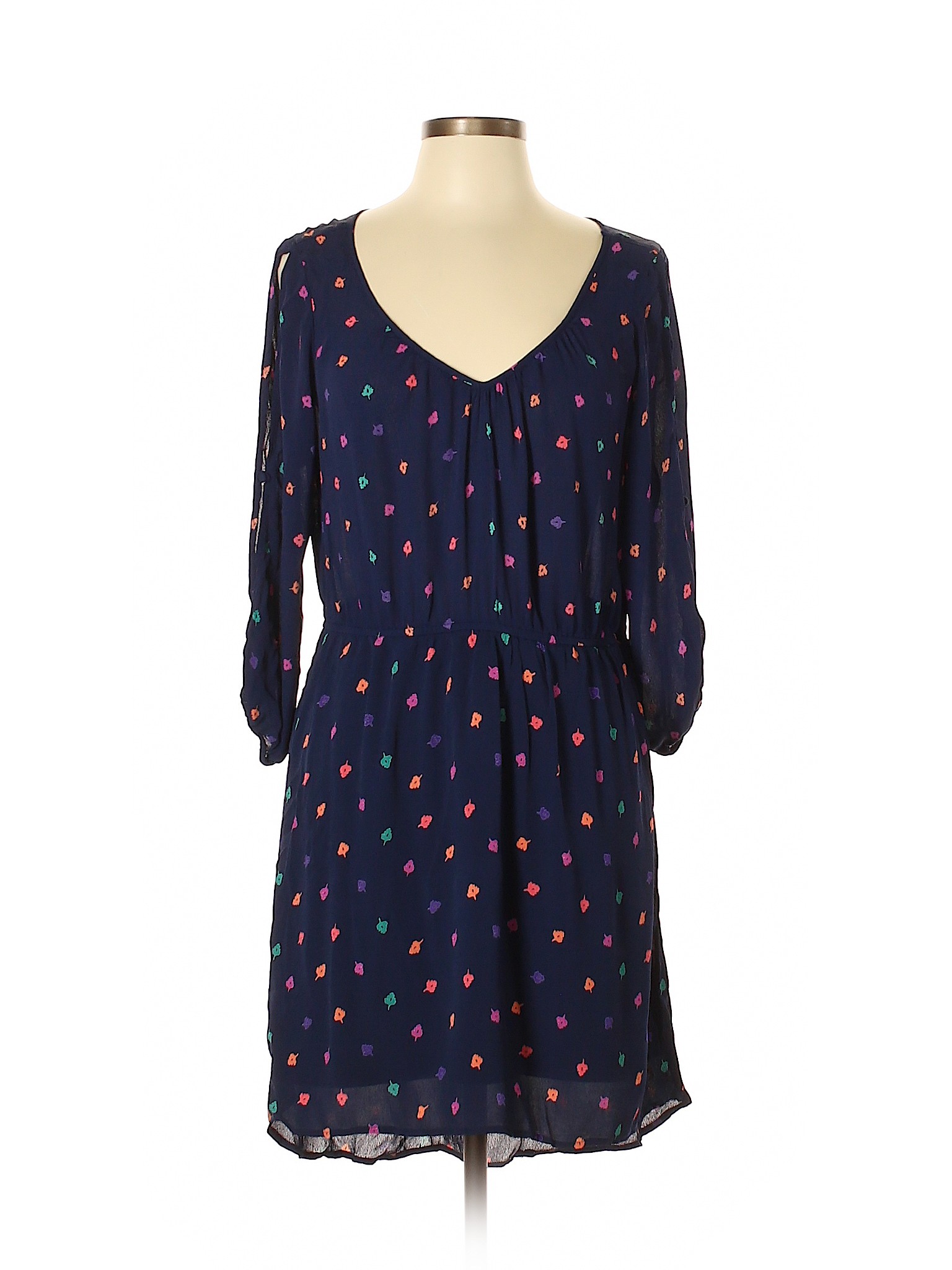 American Eagle Outfitters Women Blue Casual Dress Lg | eBay