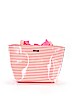 Kate Spade New York 100% Cow Leather Stripes Pink Leather Tote One size - photo 1