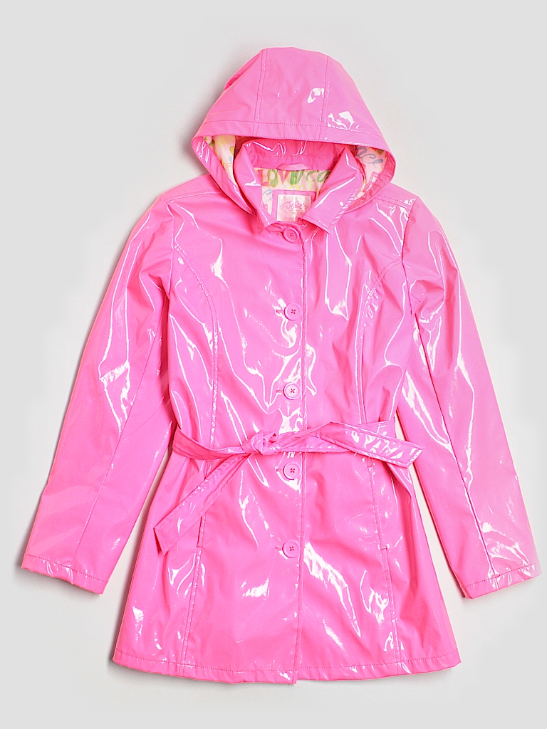 Justice 100% Polyester Pink Raincoat Size 16 - 53% off | thredUP
