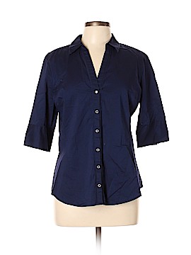 7th Avenue Design Studio New York & Company Short Sleeve Button-Down Shirt (view 1)