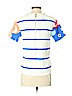 Kate Spade New York 100% Polyester Stripes Blue Short Sleeve Blouse Size 0 - photo 2