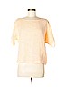 Me & Arrow Orange Short Sleeve Blouse Size M - photo 1