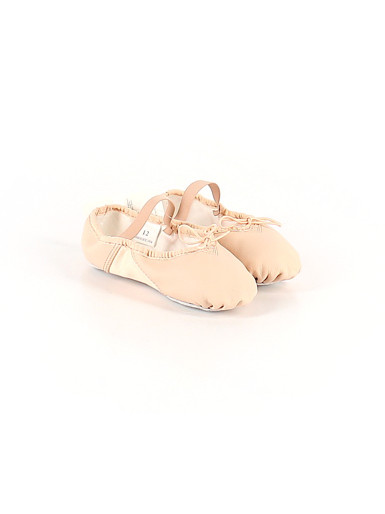 Solid Light Pink Dance Shoes 
