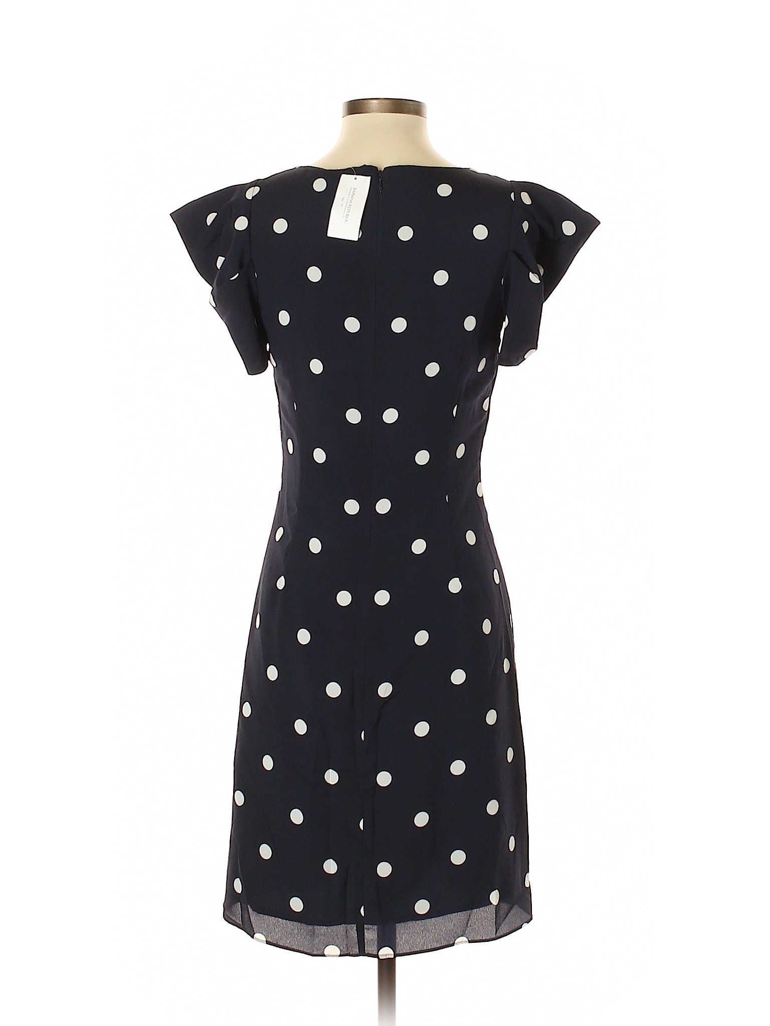 banana republic polka dot dress