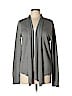 Remade Gray Gray Open Front Cardigan Size L - photo 1