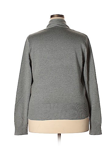 Remade Gray Open Front Cardigan (view 2)