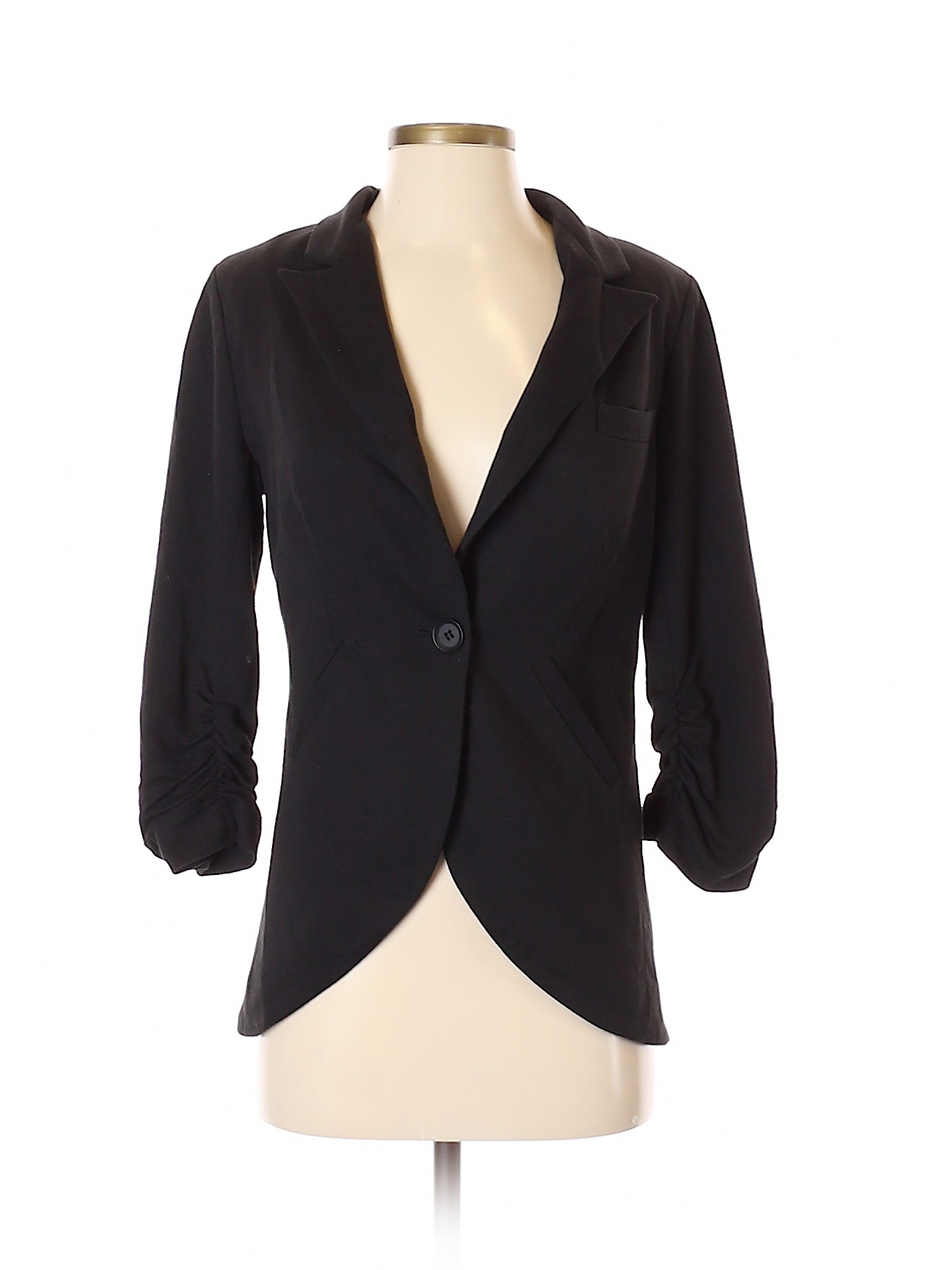 Gibson Solid Black Blazer Size S 74 Off Thredup