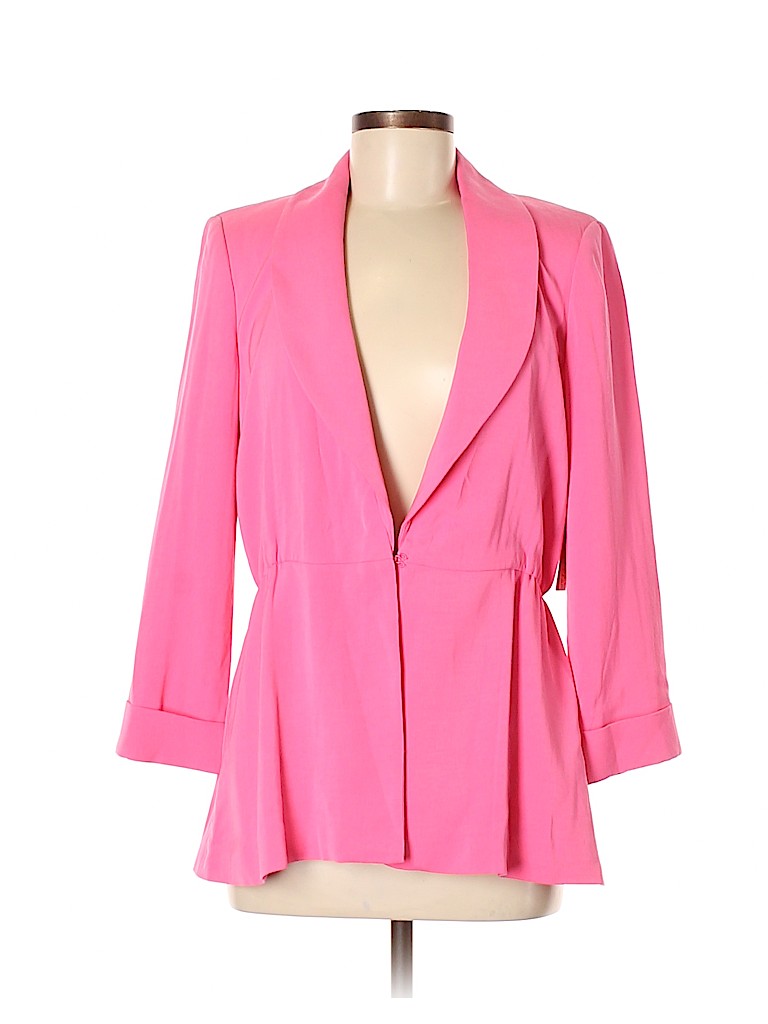 alice and olivia pink blazer