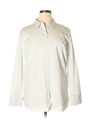 Ann Taylor Factory Long Sleeve Button-Down Shirt (view 1)