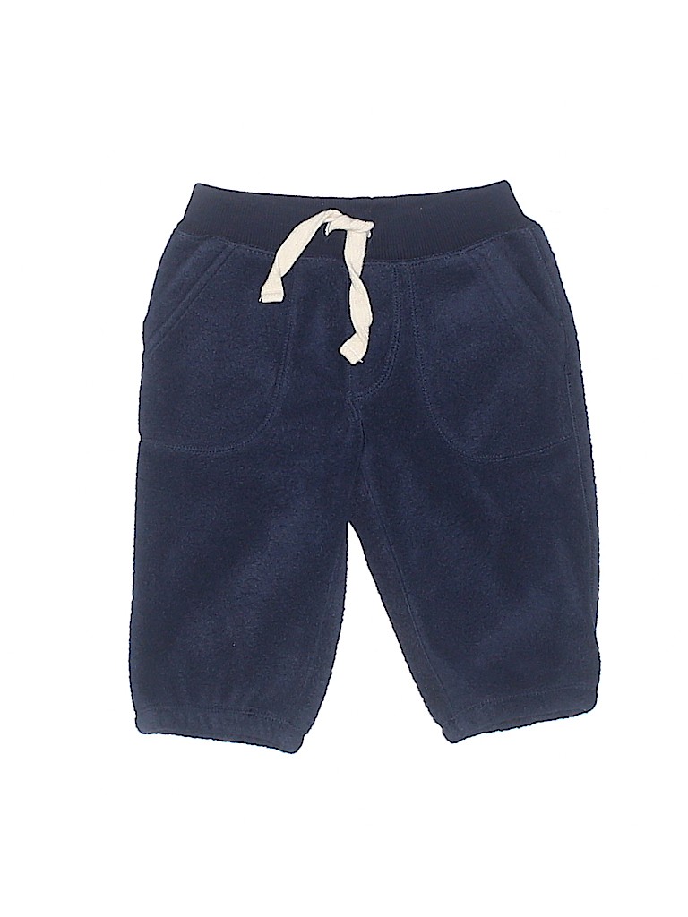 Baby Gap 100% Polyester Navy Blue Fleece Pants Size 3-6 mo - photo 1