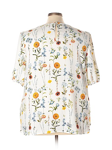 Remade Floral Short Sleeve Top (view 2)