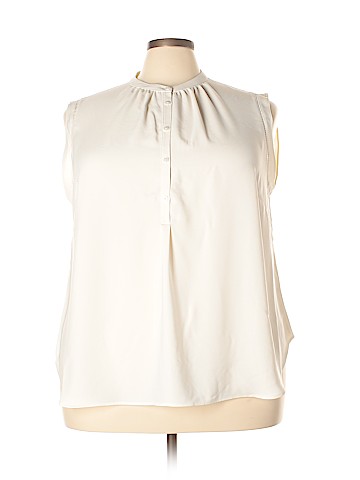 Remade Ivory Sleeveless Top (view 1)