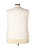 Remade 100% Polyester Ivory Ivory Sleeveless Top Size 3X - photo 2