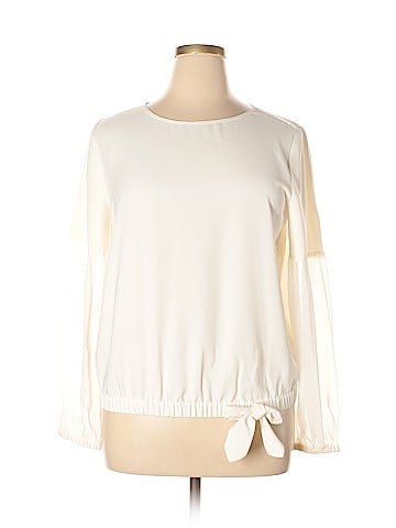 Remade Ivory Long Sleeve Top (view 1)