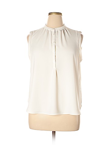 Remade Ivory Sleeveless Top (view 1)