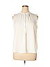 Remade 100% Polyester Ivory Ivory Sleeveless Top Size 1X - photo 1