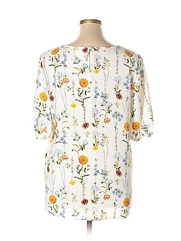 Remade Floral Short Sleeve Top (view 2)