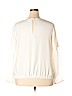 Remade 100% Polyester Ivory Ivory Long Sleeve Top Size 2X - photo 2