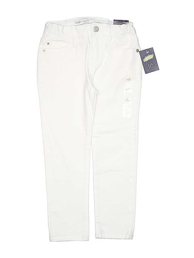 gap kids white jeans