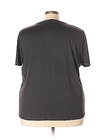 Remade Black V-Neck Pocket T-Shirt (view 2)