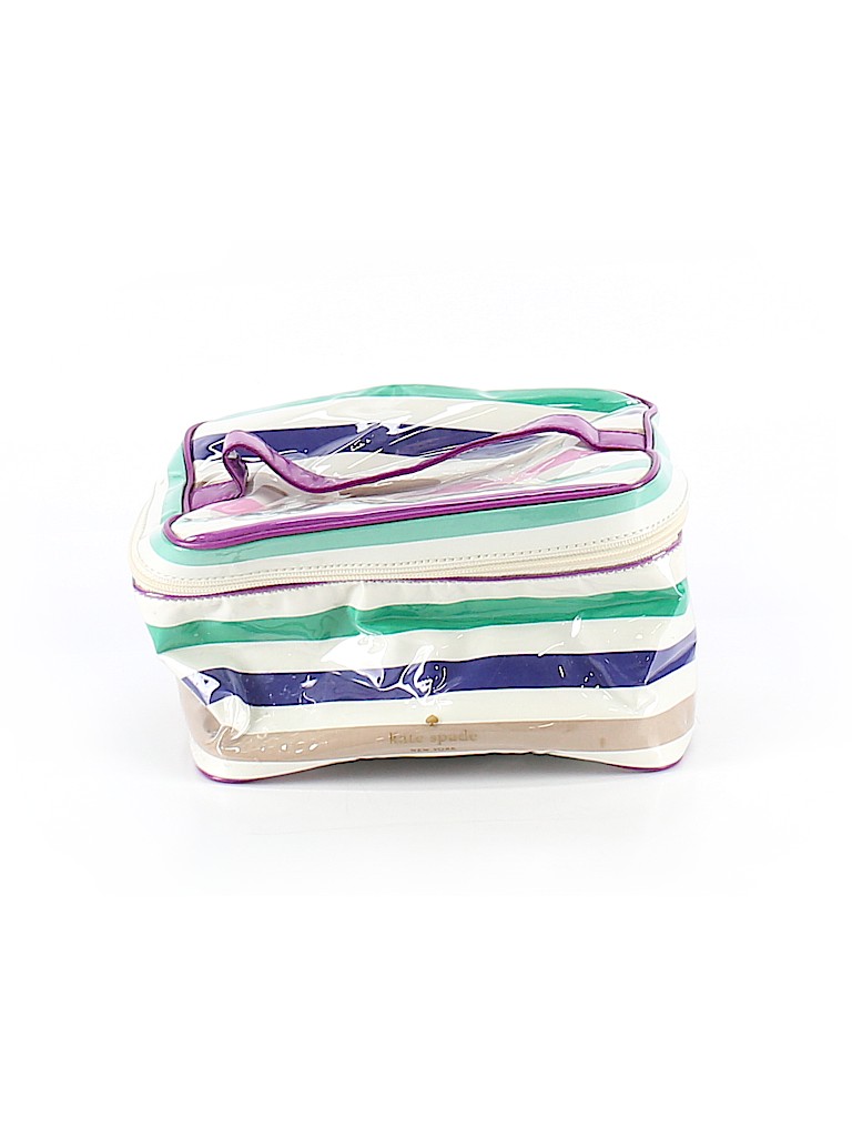 Kate Spade New York Stripes Green Makeup Bag One size - photo 1