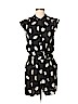 Kate Spade New York 100% Viscose Floral Black Romper Size 6 - photo 1