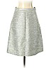 Kate Spade New York Metallic Gray Formal Skirt Size 0 - photo 1