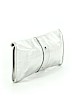 Kate Spade New York 100% Leather Metallic Silver Leather Clutch One size - photo 2