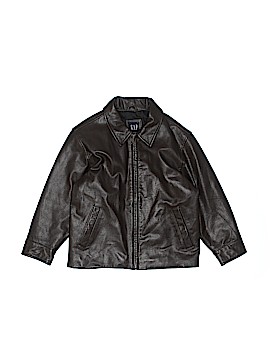 gap kids leather jacket