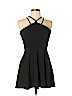 Aqua Black Casual Dress Size L - photo 1