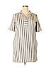 Antonelli Firenze 100% Viscose Tan Casual Dress Size EU (IT) 48 / US 12 - photo 1