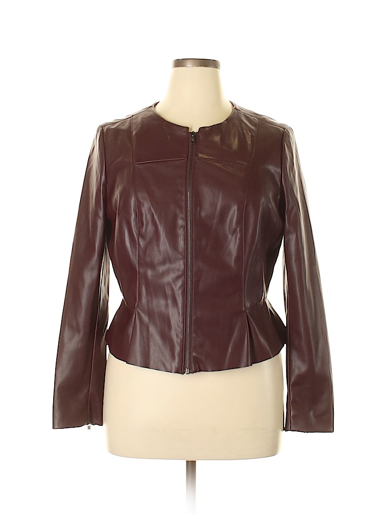 Worthington By Jcpenney Faux Leather Jacket - Cairoamani.com