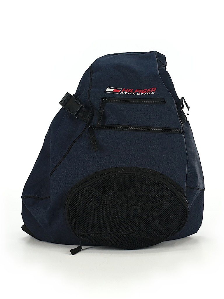Tommy Hilfiger Solid Dark Blue Backpack One size - photo 1