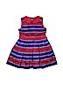 Tommy Hilfiger 100% Polyester Stripes Burgundy Dress Size 3T - photo 1