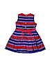 Tommy Hilfiger 100% Polyester Stripes Burgundy Dress Size 3T - photo 2
